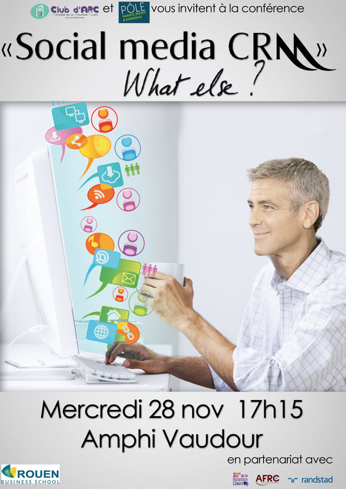 Social média CRM